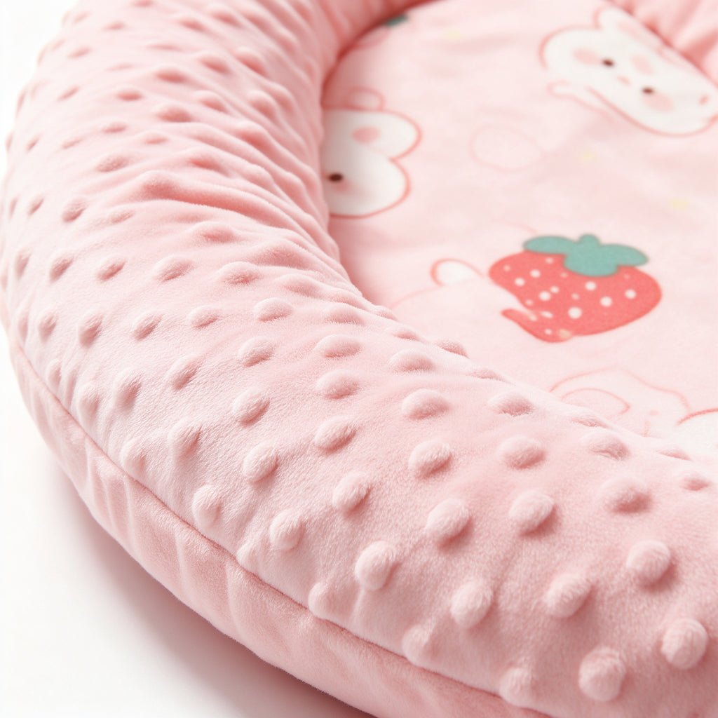 Baby Lounger Nest Portable Newborn Sleep Bed Anti-Pressure Anti-Startle 0-3 Years