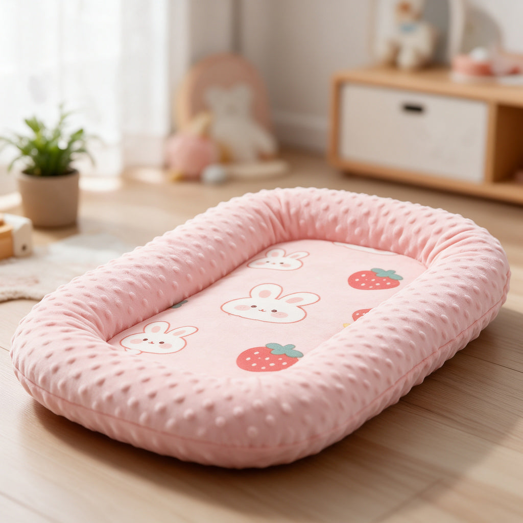 Baby Lounger Nest Portable Newborn Sleep Bed Anti-Pressure Anti-Startle 0-3 Years